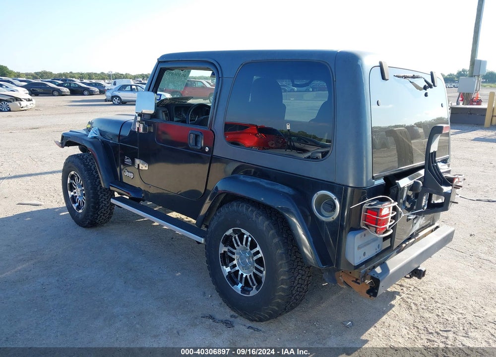 2003 JEEP WRANGLER SAHARA VIN: 1J4FA59SX3P350850