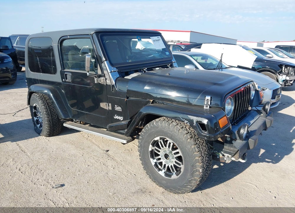 2003 JEEP WRANGLER SAHARA VIN: 1J4FA59SX3P350850