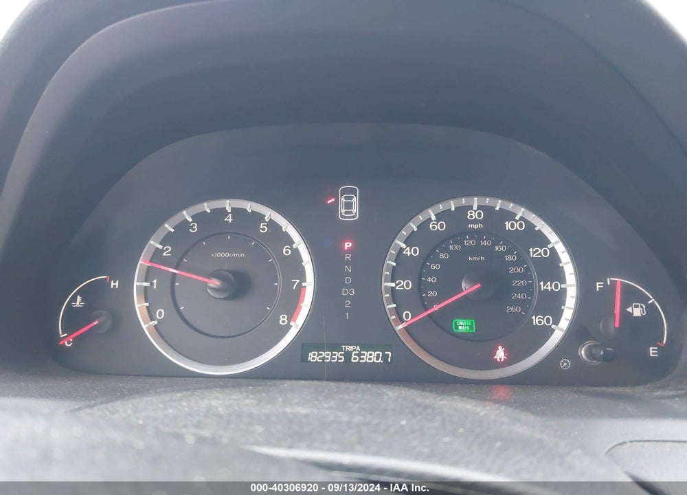 2009 HONDA ACCORD 2.4 EX VIN: 1HGCP26719A072505