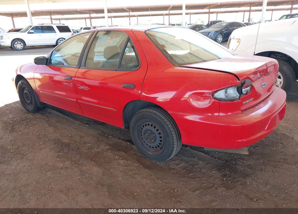 2000 CHEVROLET CAVALIER VIN: 3G1JC5248YS142876