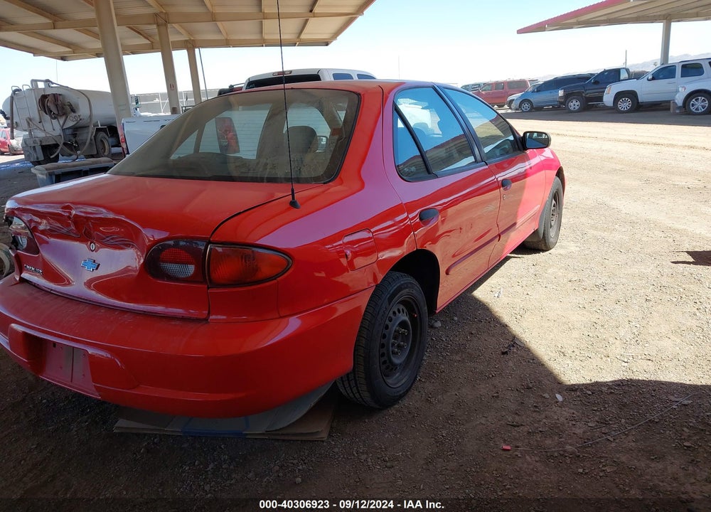 2000 CHEVROLET CAVALIER VIN: 3G1JC5248YS142876