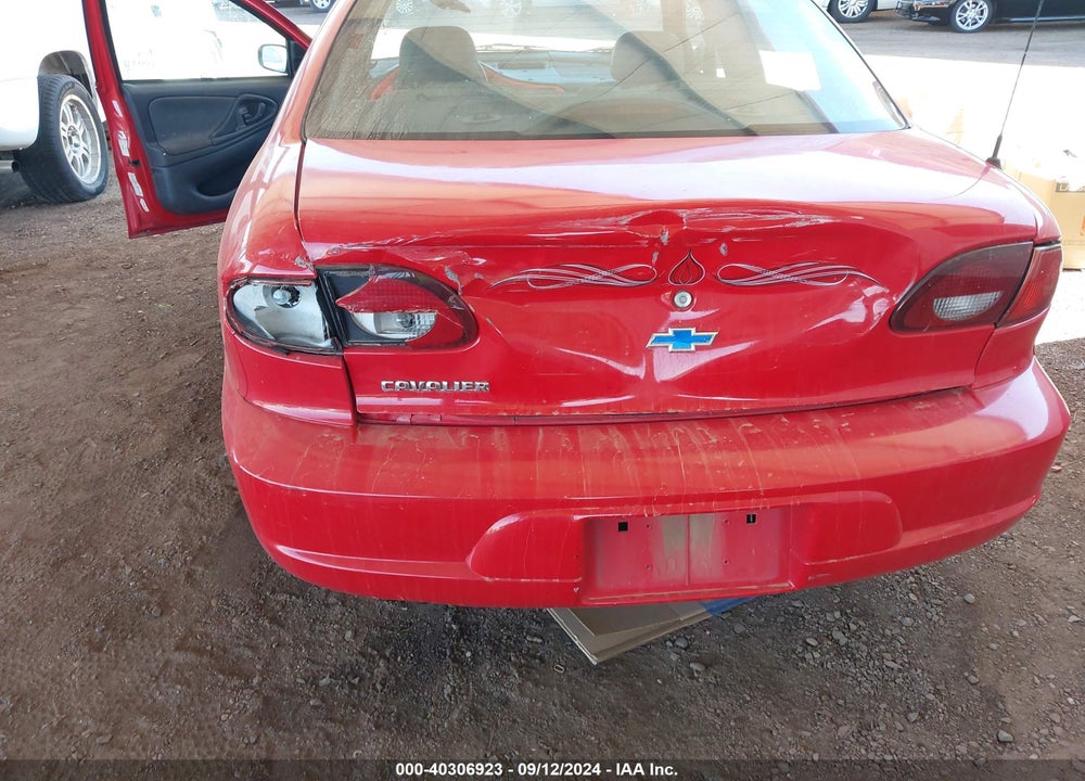 2000 CHEVROLET CAVALIER VIN: 3G1JC5248YS142876