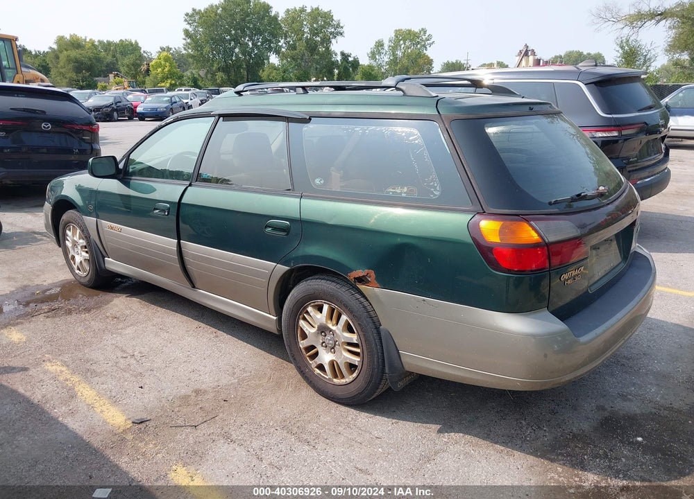 2002 SUBARU OUTBACK H6-3.0 L.L. BEAN EDITION VIN: 4S3BH806527615870