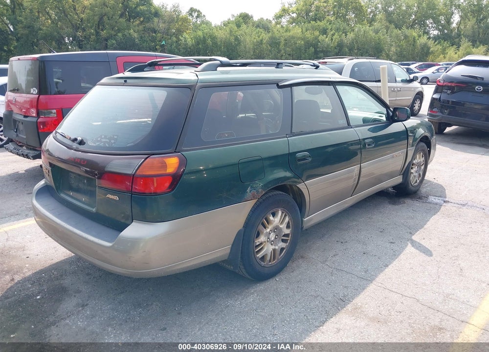 2002 SUBARU OUTBACK H6-3.0 L.L. BEAN EDITION VIN: 4S3BH806527615870