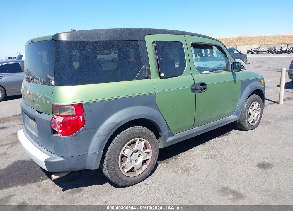 2006 HONDA ELEMENT LX VIN: 5J6YH183X6L014392