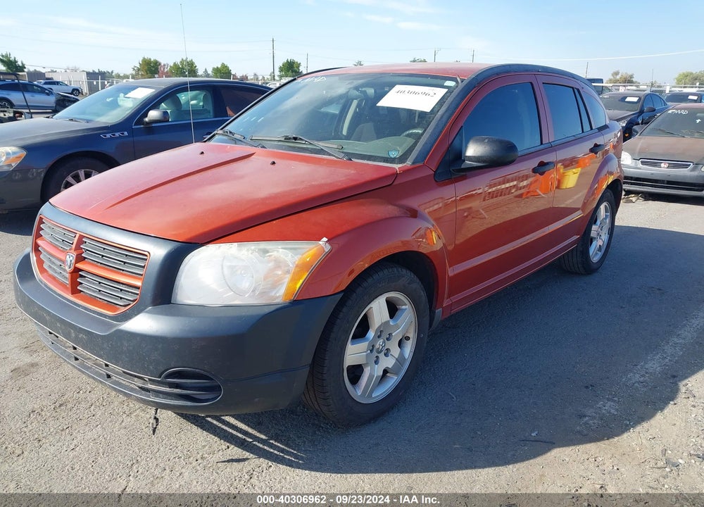 2008 DODGE CALIBER SE VIN: 1B3HB28B78D769809