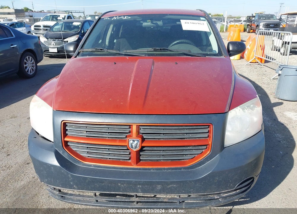 2008 DODGE CALIBER SE VIN: 1B3HB28B78D769809