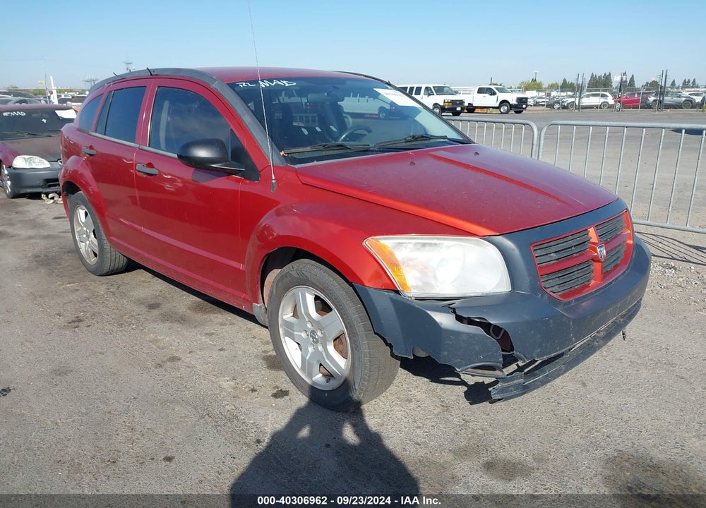 2008 DODGE CALIBER SE VIN: 1B3HB28B78D769809