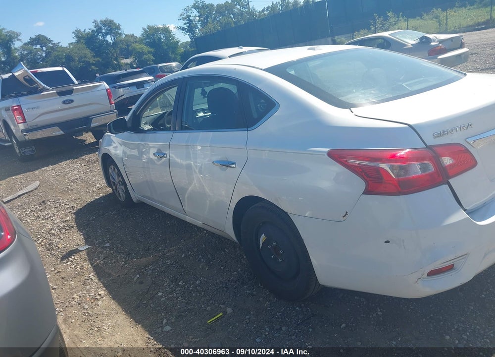 2016 NISSAN SENTRA SV VIN: 3N1AB7AP2GY244500