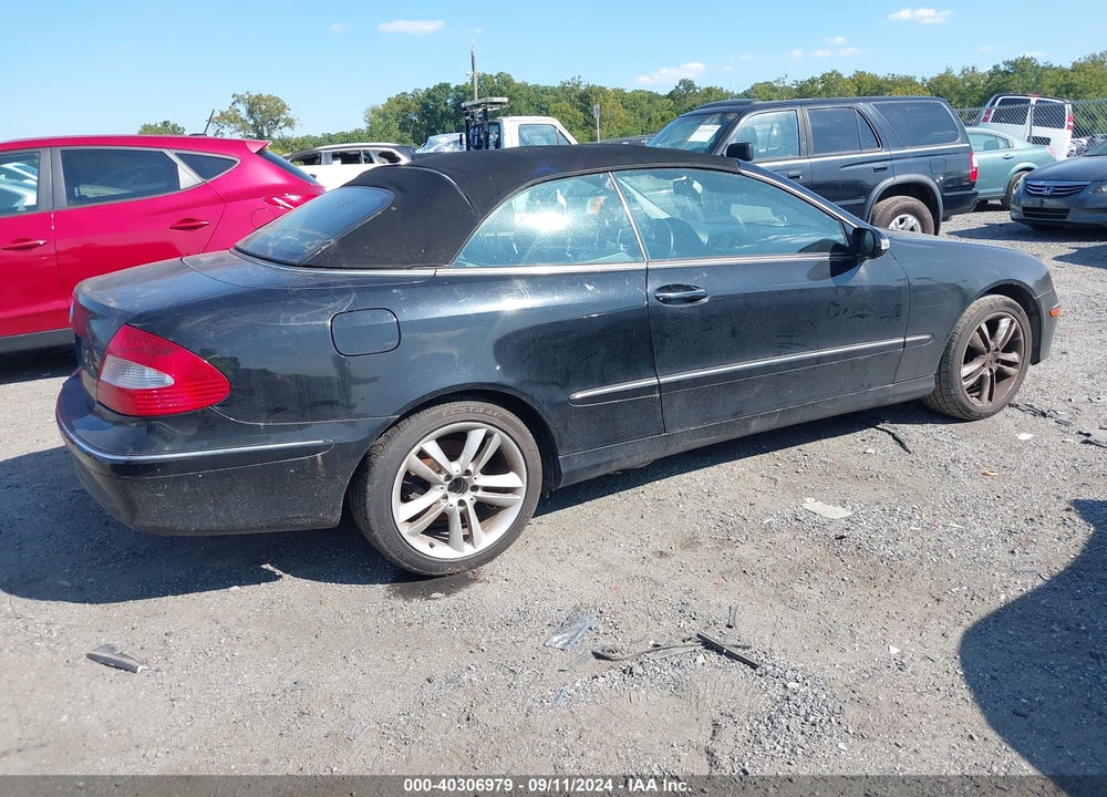 2007 MERCEDES-BENZ CLK 350 VIN: WDBTK56F07F226819