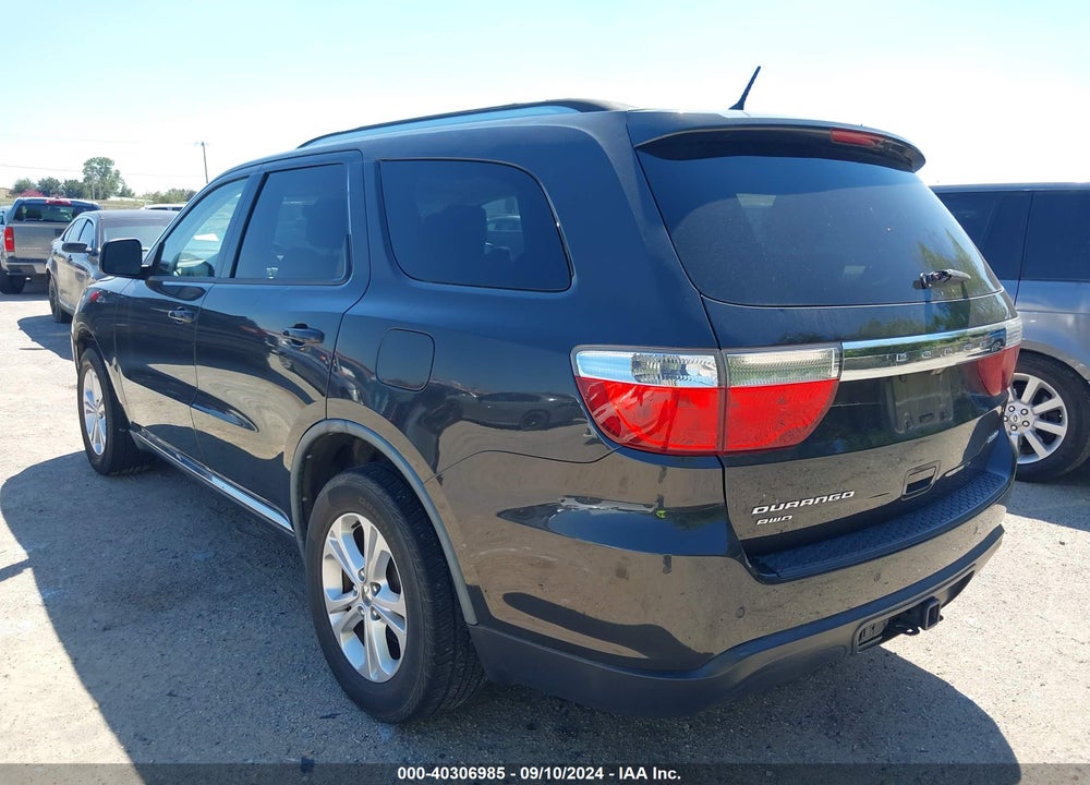 2011 DODGE DURANGO CREW VIN: 1D4RE4GGXBC699077