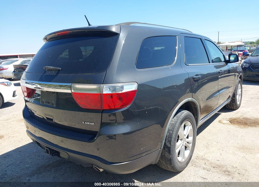 2011 DODGE DURANGO CREW VIN: 1D4RE4GGXBC699077
