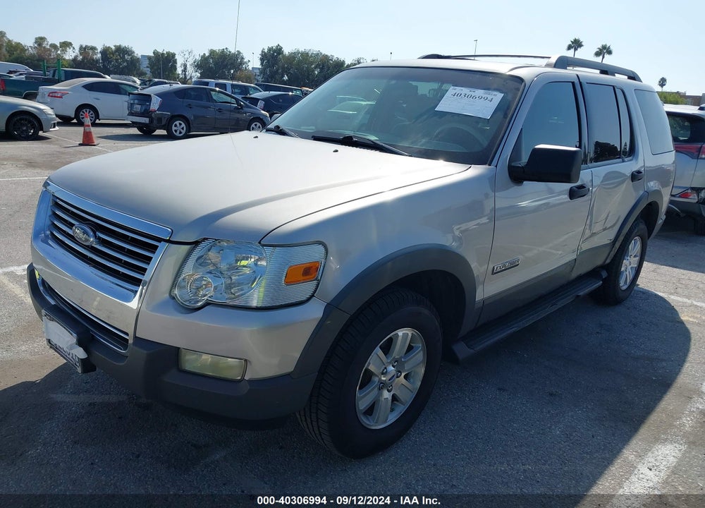 2006 FORD EXPLORER XLT VIN: 1FMEU73E36ZA17403