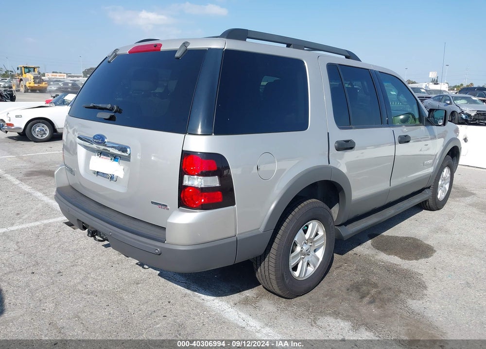 2006 FORD EXPLORER XLT VIN: 1FMEU73E36ZA17403