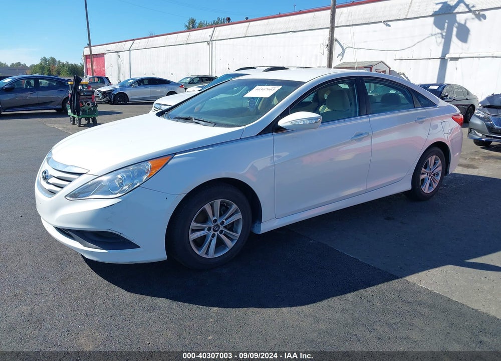 2014 HYUNDAI SONATA VIN: 5NPEB4AC5EH933175