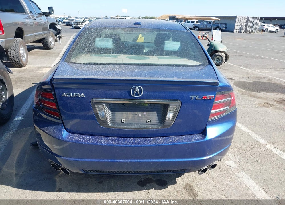 2008 ACURA TL TYPE S VIN: 19UUA76568A045977