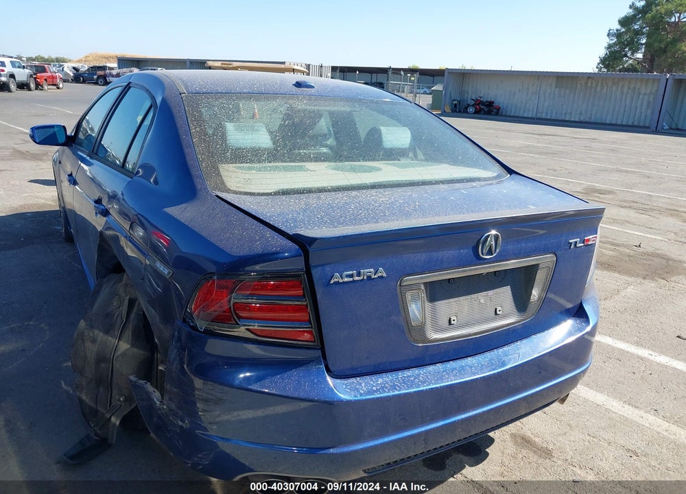 2008 ACURA TL TYPE S VIN: 19UUA76568A045977