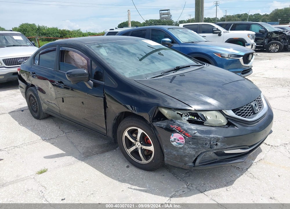 2015 HONDA CIVIC SE VIN: 19XFB2F70FE107215
