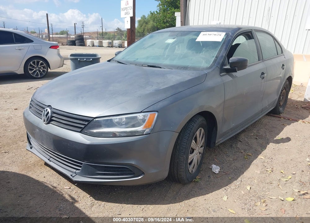 2013 VOLKSWAGEN JETTA 2.0L S VIN: 3VW2K7AJ2DM399822