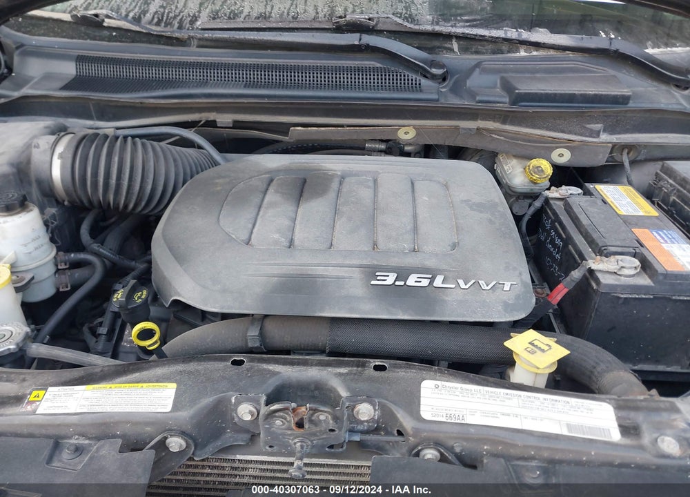 2012 DODGE GRAND CARAVAN SXT VIN: 2C4RDGCGXCR309689