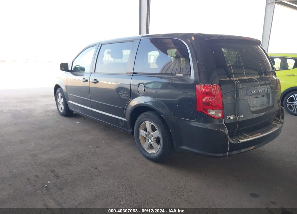 2012 DODGE GRAND CARAVAN SXT VIN: 2C4RDGCGXCR309689