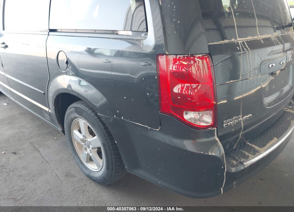 2012 DODGE GRAND CARAVAN SXT VIN: 2C4RDGCGXCR309689