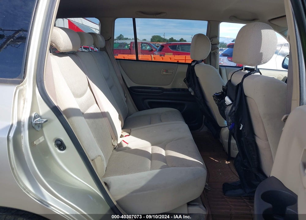2001 TOYOTA HIGHLANDER VIN: JTEGD21A010006156
