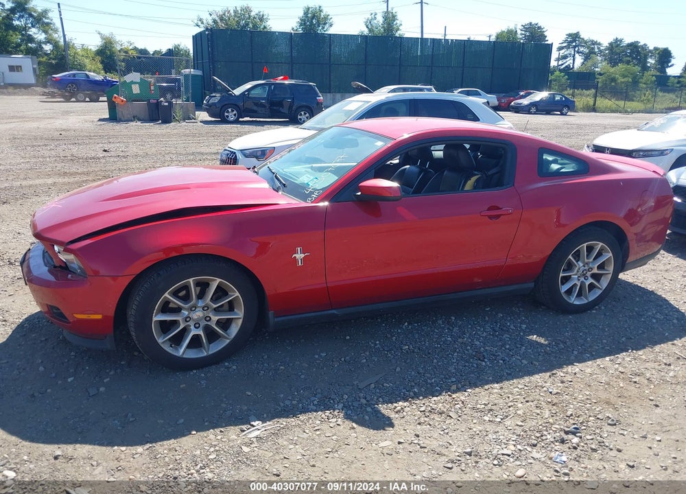 2011 FORD MUSTANG V6 PREMIUM VIN: 1ZVBP8AM9B5114196