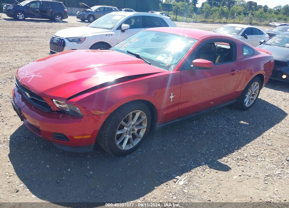 2011 FORD MUSTANG V6 PREMIUM VIN: 1ZVBP8AM9B5114196