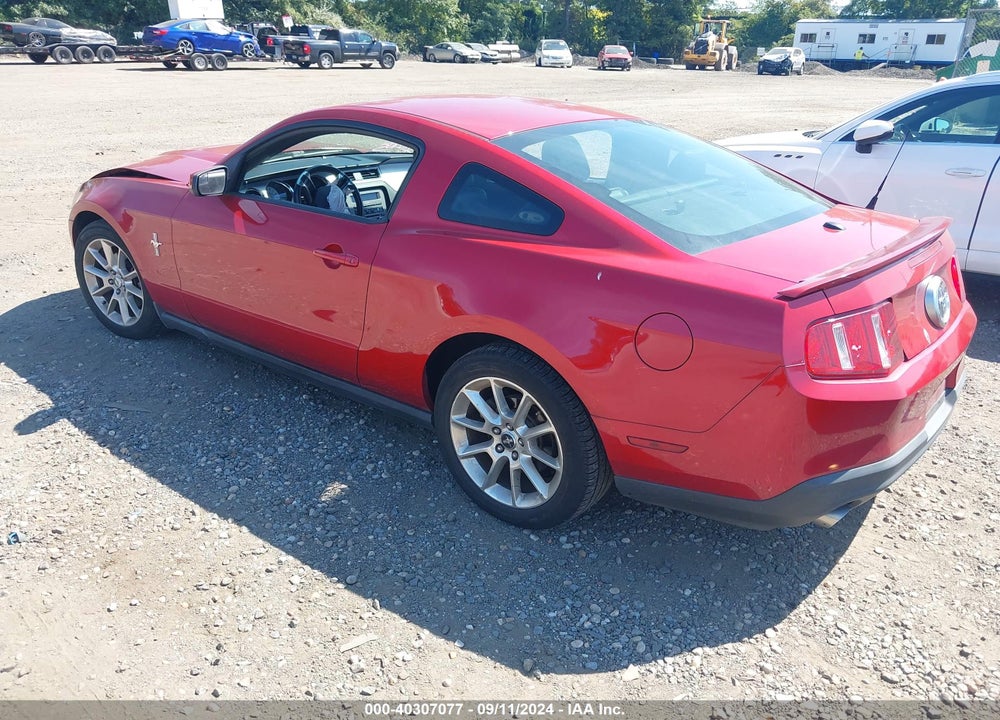 2011 FORD MUSTANG V6 PREMIUM VIN: 1ZVBP8AM9B5114196
