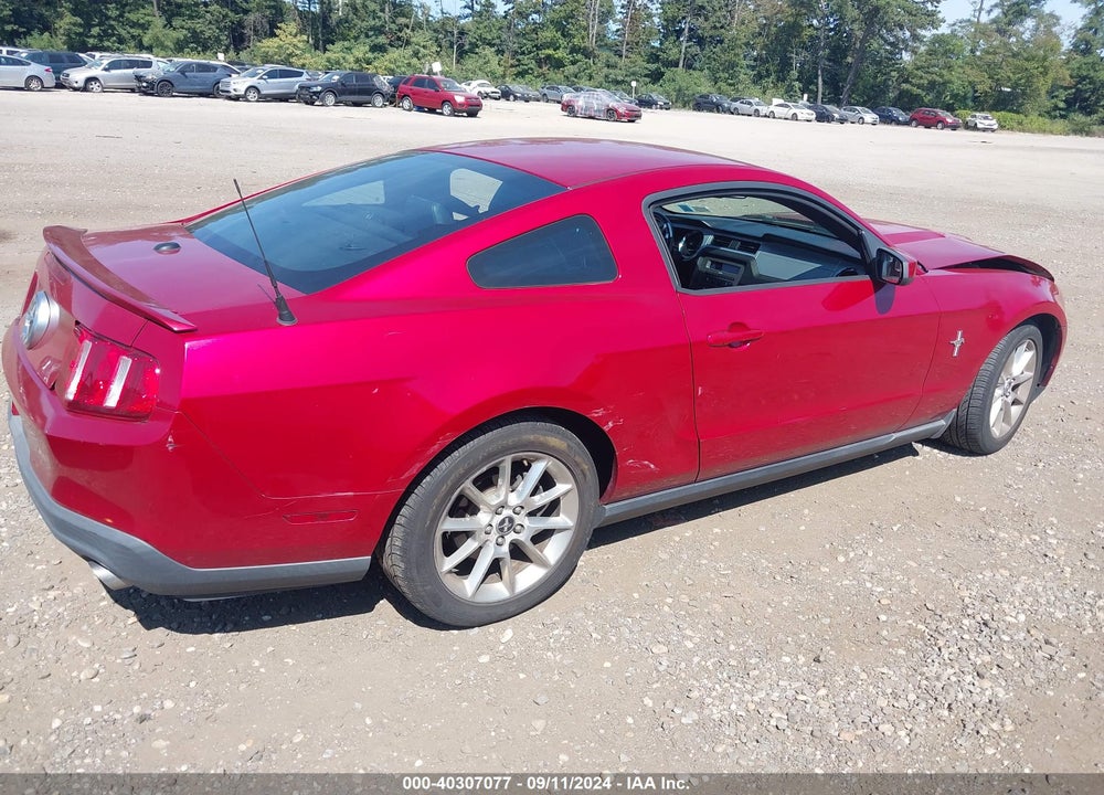 2011 FORD MUSTANG V6 PREMIUM VIN: 1ZVBP8AM9B5114196