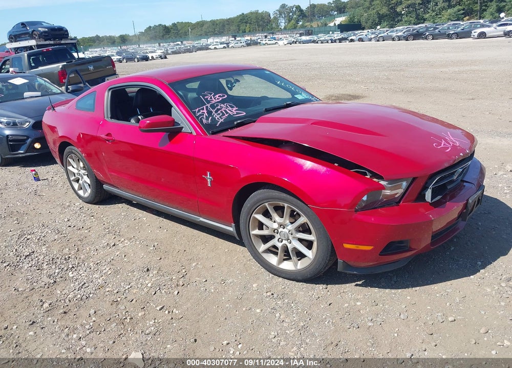 2011 FORD MUSTANG V6 PREMIUM VIN: 1ZVBP8AM9B5114196