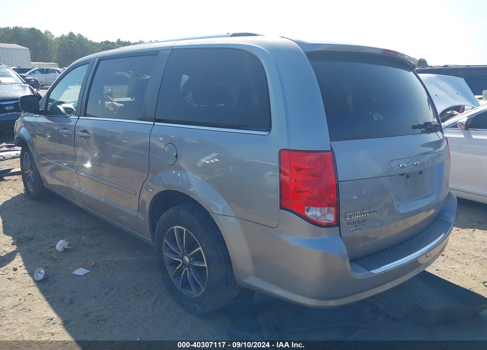 2017 DODGE GRAND CARAVAN VIN: 2C4RDGCGXHR869221