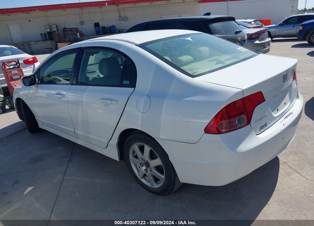 2007 HONDA CIVIC LX VIN: 1HGFA16537L040115