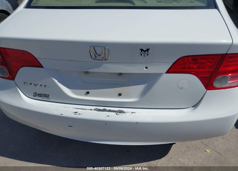 2007 HONDA CIVIC LX VIN: 1HGFA16537L040115