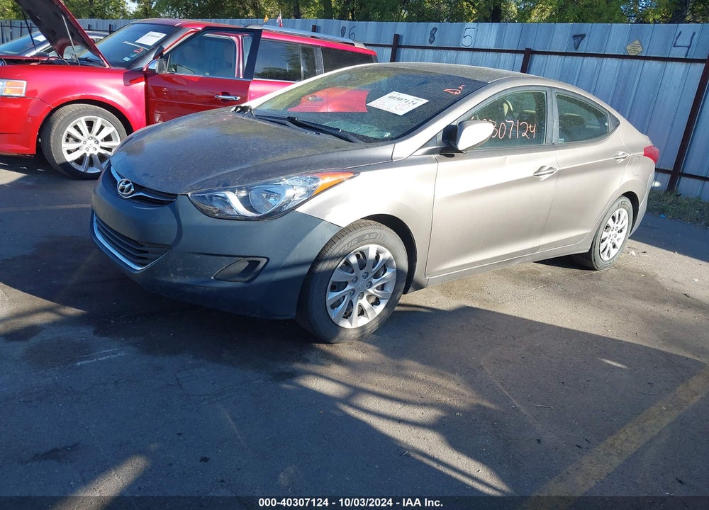 2011 HYUNDAI ELANTRA GLS VIN: 5NPDH4AEXBH050471