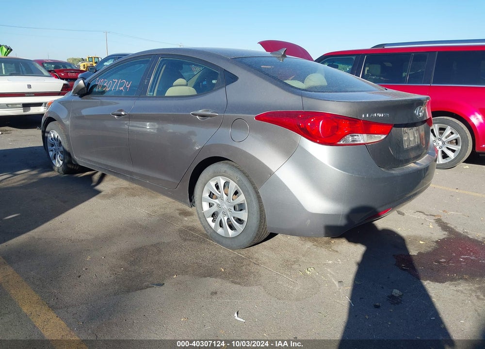 2011 HYUNDAI ELANTRA GLS VIN: 5NPDH4AEXBH050471