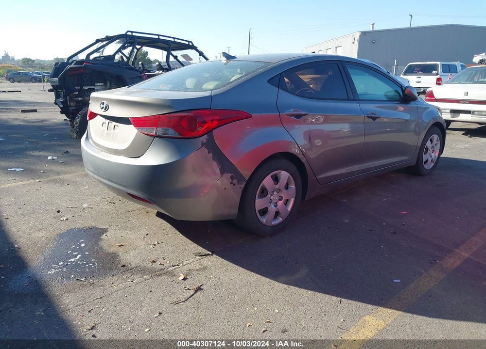 2011 HYUNDAI ELANTRA GLS VIN: 5NPDH4AEXBH050471
