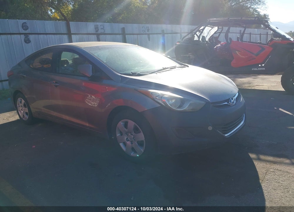 2011 HYUNDAI ELANTRA GLS VIN: 5NPDH4AEXBH050471