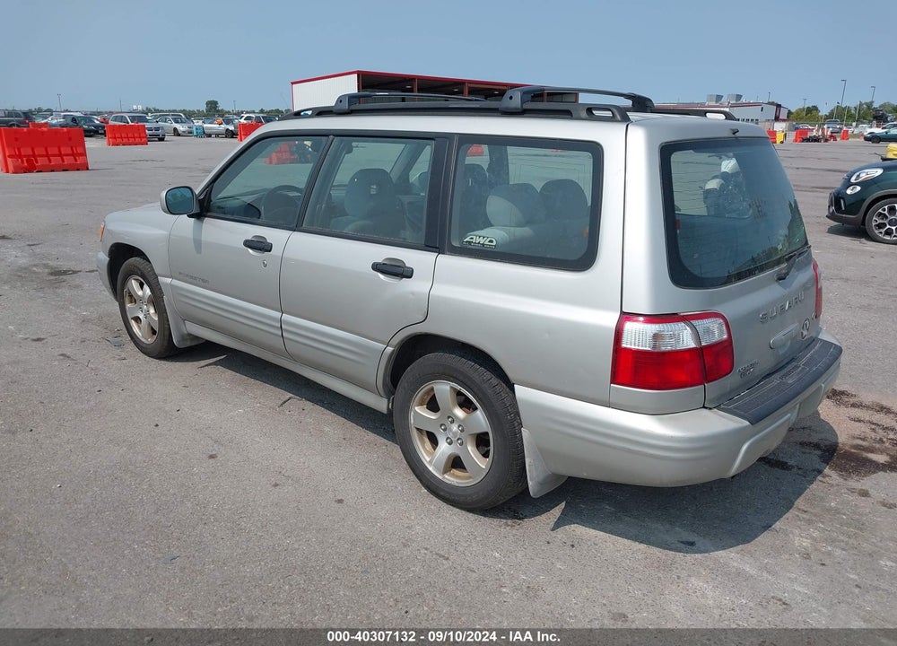 2001 SUBARU FORESTER S VIN: JF1SF65611H729351