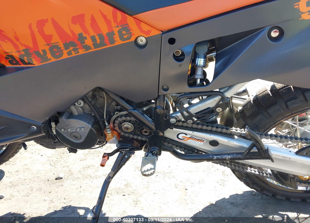 2004 KTM 950 ADVENTURE VIN: VBKVA44024M902280