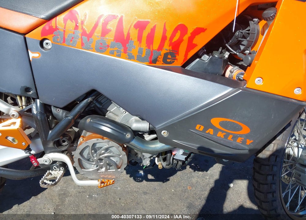 2004 KTM 950 ADVENTURE VIN: VBKVA44024M902280