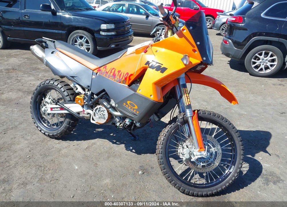 2004 KTM 950 ADVENTURE VIN: VBKVA44024M902280