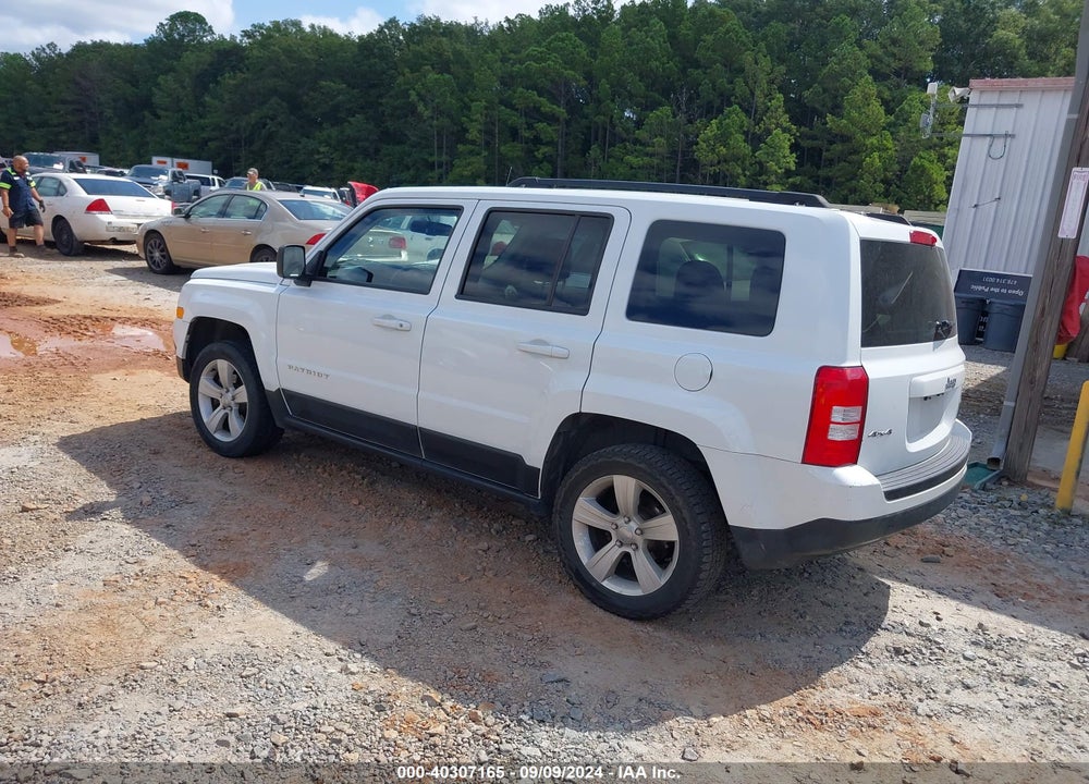 2016 JEEP PATRIOT LATITUDE VIN: 1C4NJRFB4GD630848