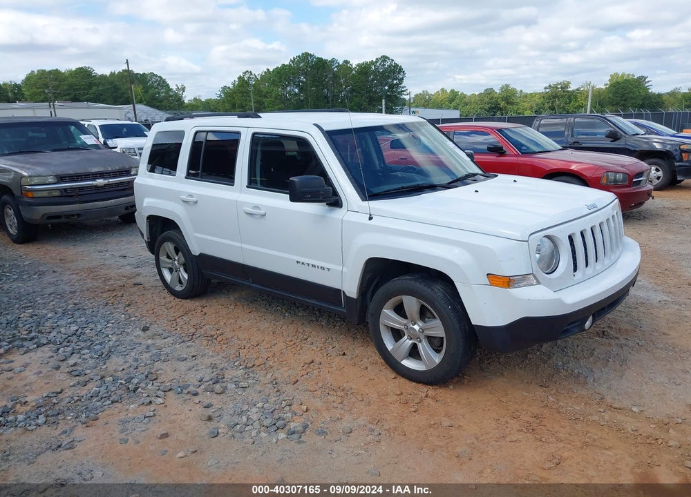 2016 JEEP PATRIOT LATITUDE VIN: 1C4NJRFB4GD630848