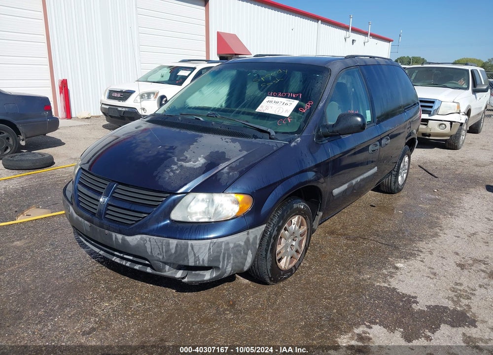 2007 DODGE CARAVAN SE VIN: 1D4GP25R07B239093