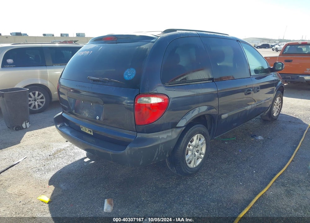2007 DODGE CARAVAN SE VIN: 1D4GP25R07B239093