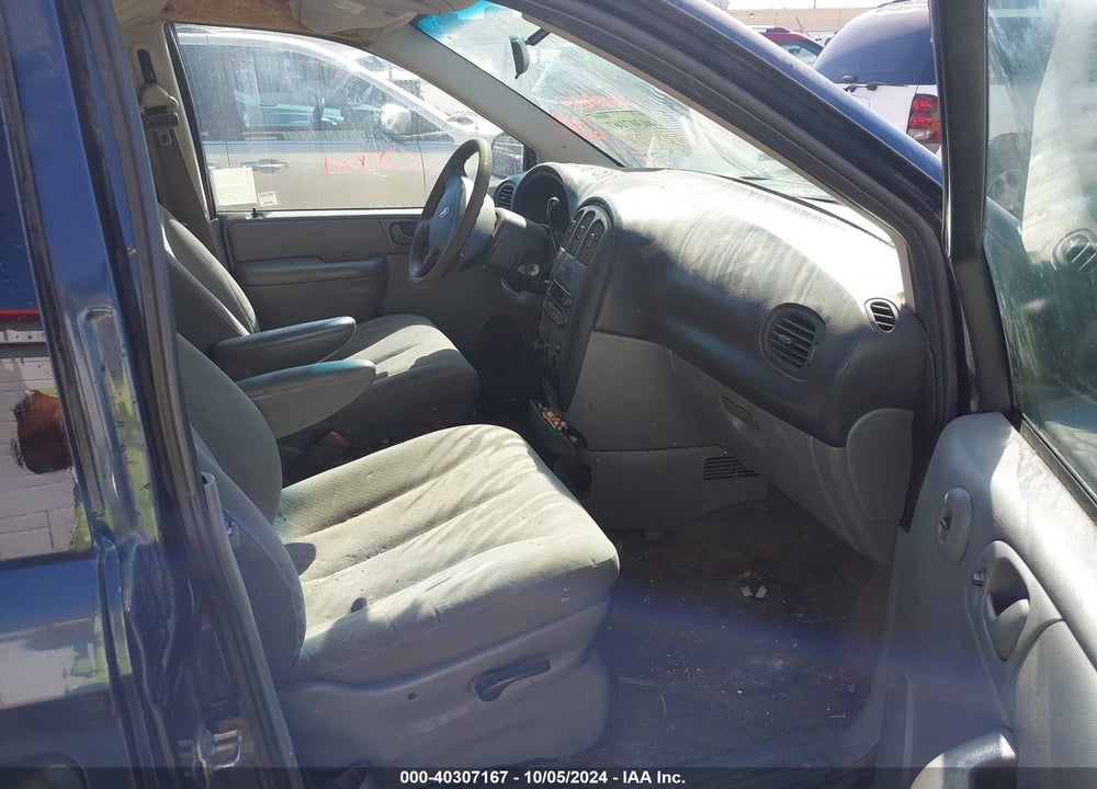2007 DODGE CARAVAN SE VIN: 1D4GP25R07B239093