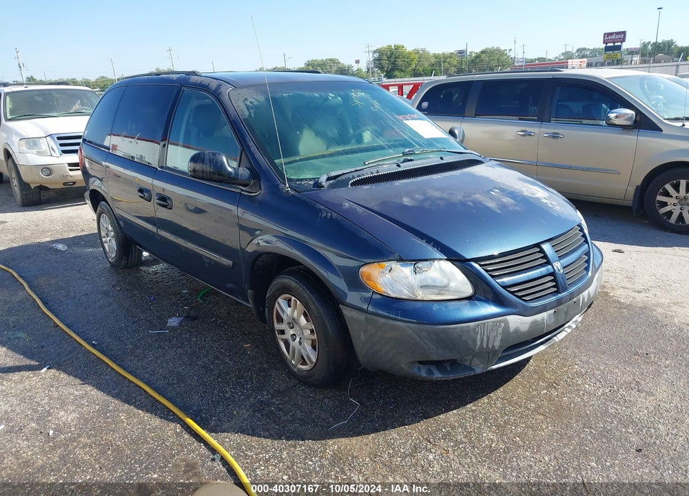 2007 DODGE CARAVAN SE VIN: 1D4GP25R07B239093