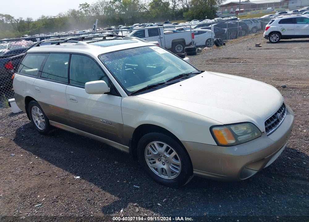 2004 SUBARU OUTBACK LIMITED VIN: 4S3BH686647622435